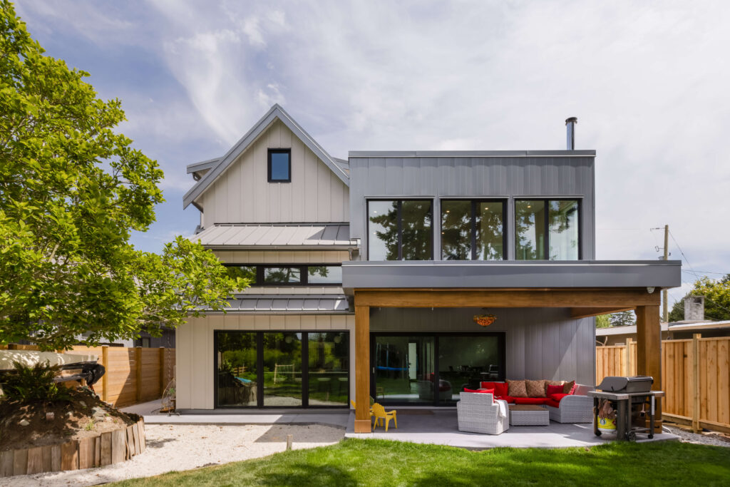 Custom home renovation by New Vision Projects
