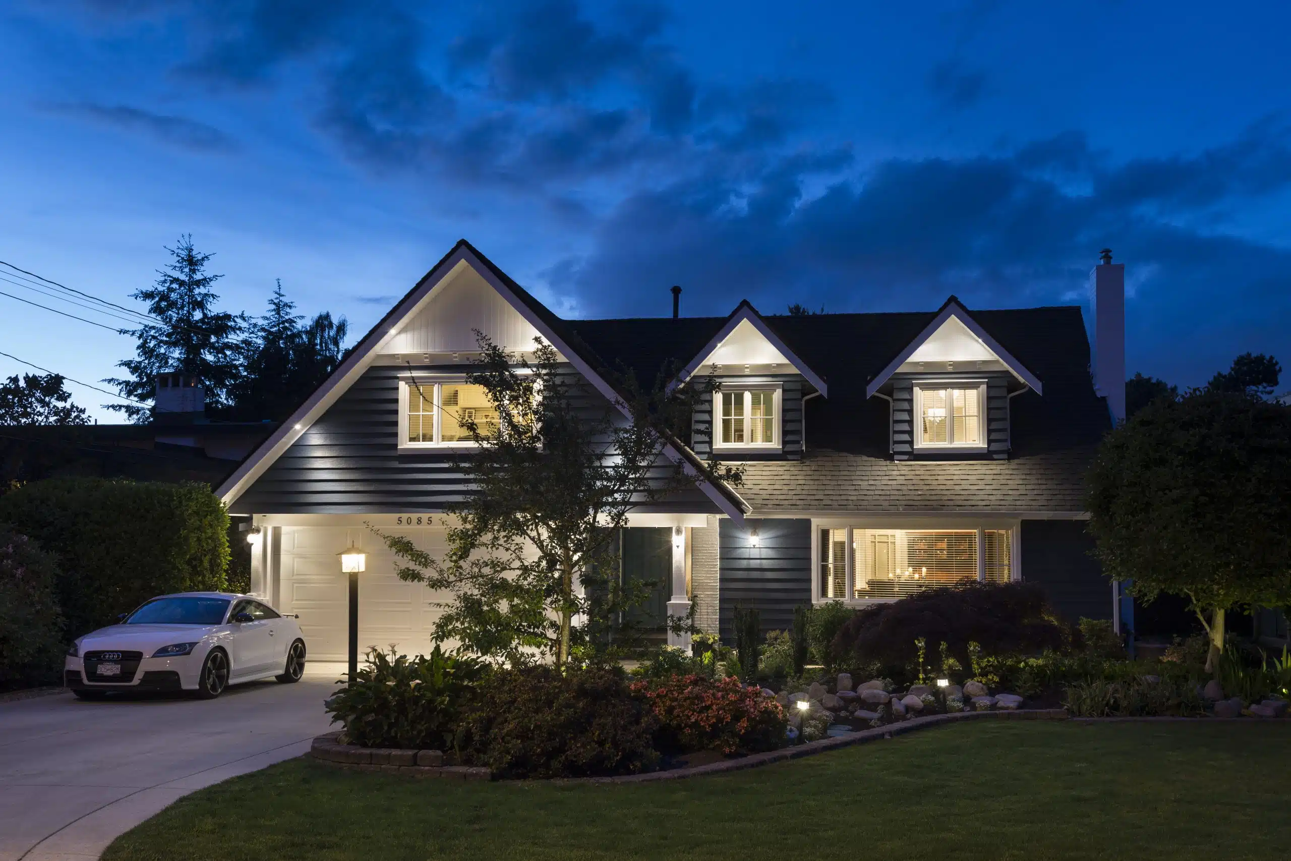 Custom home renovations on homes exterior